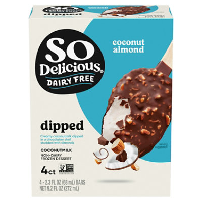 So Delicious Dairy Free Coconut Almond Coconut Milk Frozen Dessert Bar - 4-2.3 Oz - Image 1