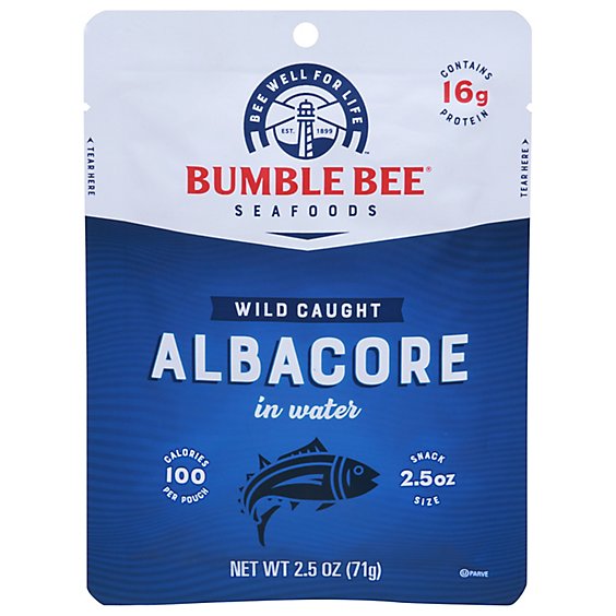 Bumble Bee Tuna Albacore Premium in Water - 2.5 Oz