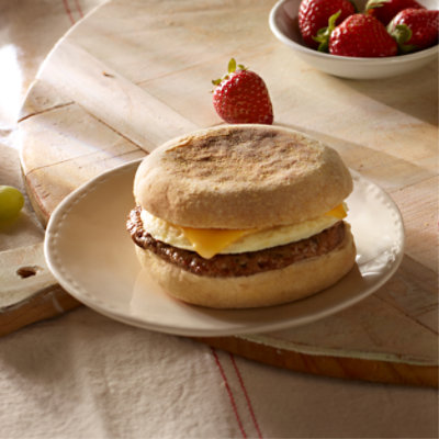 Jimmy Dean Delights Turkey Sausage Egg White & Cheese English Muffin Sandwiches - 4 Count - Image 2