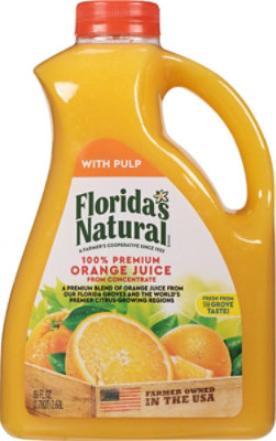 Florida's Natural Orange Juice with Some Pulp Chilled - 89 Fl. Oz.