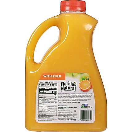 Florida's Natural Orange Juice with Some Pulp Chilled - 89 Fl. Oz. - Image 4