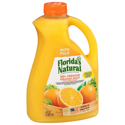 Simply Orange 100% Juice, Orange, High Pulp - 89 fl oz