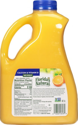 Florida's Natural Orange Juice No Pulp with Calcium Chilled - 89 Fl. Oz. - Image 5