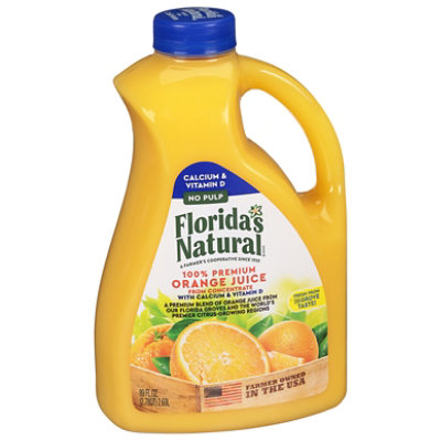 Florida's Natural Orange Juice No Pulp with Calcium Chilled - 89 Fl. Oz. - Image 2