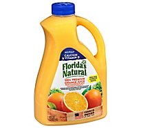 Floridas Natural Juice Orange No Pulp with Calcium Chilled - 89 Fl. Oz.