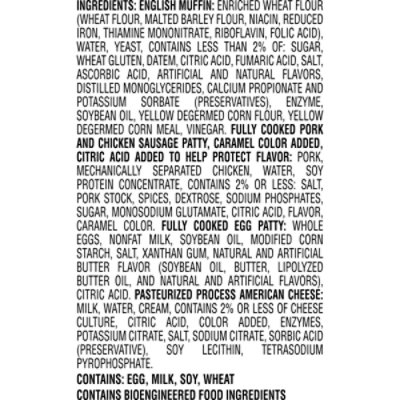 Jimmy Dean Sausage Egg & Cheese English Muffin Sandwiches 4 Count - Image 5
