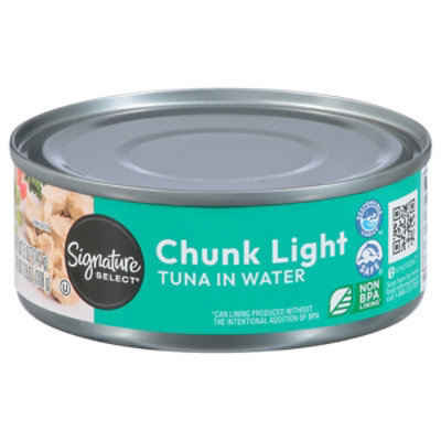 Signature SELECT Tuna Chunk Light In Water - 5 Oz