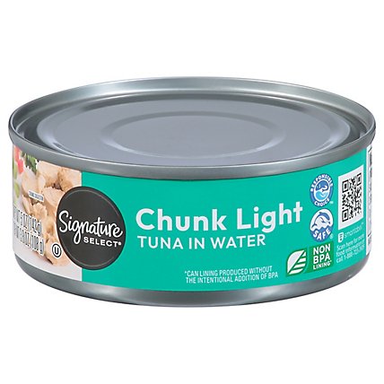 Signature SELECT Tuna Chunk Light in Water - 5 Oz - Image 3