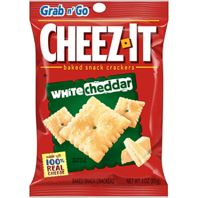 Cheez-It Baked Snack Cheese Crackers White Cheddar - 3 Oz - Image 5