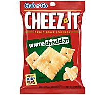 Cheez-It Baked Snack Cheese Crackers White Cheddar - 3 Oz