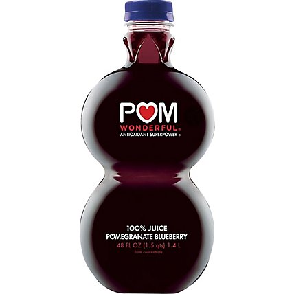POM Wonderful 100% Pomegranate Blueberry Juice - 48 Fl. Oz. - Image 2