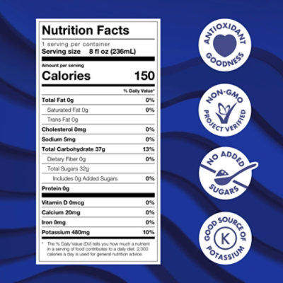 POM Wonderful 100% Pomegranate Blueberry Juice - 48 Fl. Oz. - Image 4