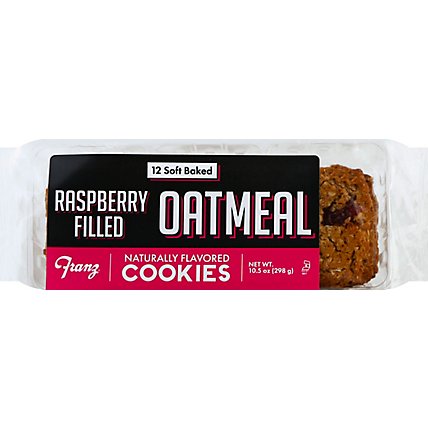 Franz Cookies Oatmeal Raspberry Filled - 10 Oz - Image 2