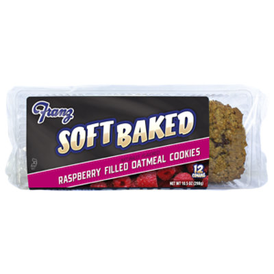 Franz Cookies Oatmeal Raspberry Filled - 10 Oz - Image 1