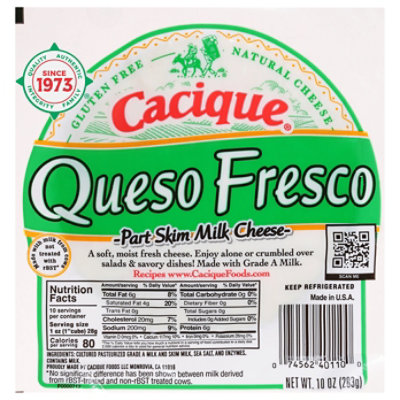 Cacique Queso Fresco Cheese - 10 Oz - Albertsons