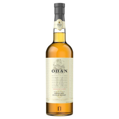 Oban 14 Year Old Single Malt Scotch Whisky - 750 Ml