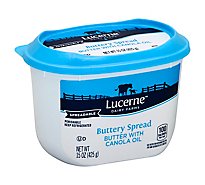 Lucerne Butter Spreadable With Canola Oil - 15 Oz
