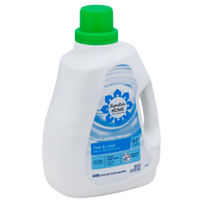 Signature Select Detergent Laundry Liquid Ultra Concentrated Free & Clear Jug - 100 Fl. Oz.