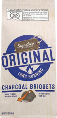 Signature SELECT Charcoal Briquets Long Burning Original - 7.7 Lb - Image 2