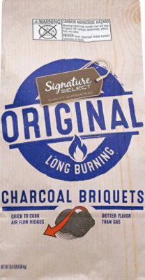 Signature SELECT Charcoal Briquets Long Burning Original - 15.4 Lb - Image 2