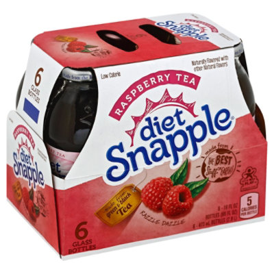 Snapple Diet Iced Tea Raspberry - 6-16 Fl. Oz. - Image 1