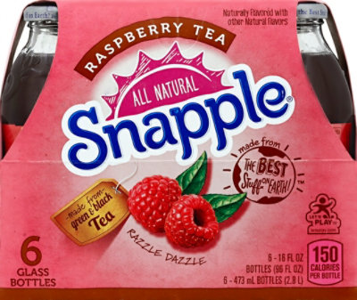 Snapple Iced Tea Raspberry - 6-16 Fl. Oz. - Image 3