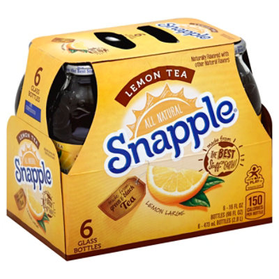 Snapple Iced Tea Lemon - 6-16 Fl. Oz.