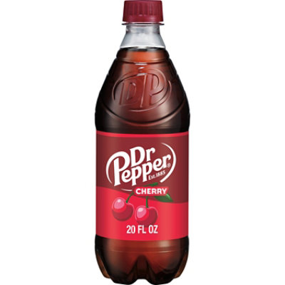 Dr Pepper Cherry Soda Bottle - 20 Fl. Oz. - Image 1