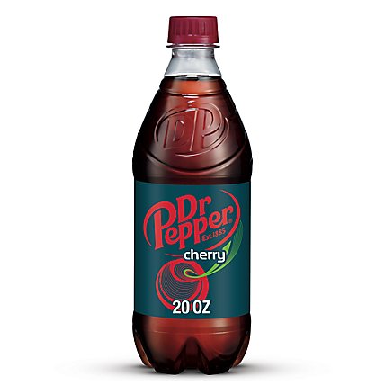 Dr Pepper Cherry Soda - 20 Fl. Oz. - Image 1