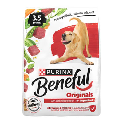 Beneful Originals Beef Dog Dry Food - 3.5 Lbs - Image 1