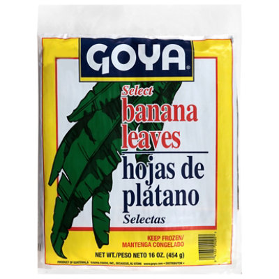 Goya Banana Leaves - 16 Oz