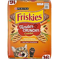 Friskies Cat Food Dry Tender & Crunchy Combo Bag - 16 Lb - Image 2