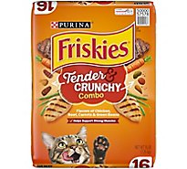 Friskies Cat Food Dry Tender & Crunchy Combo Bag - 16 Lb