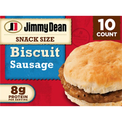 Jimmy Dean Snack Size Sausage Biscuit Sandwiches 10 Count