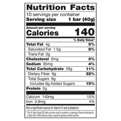 Fiber One Bars Chewy Oats & Chocolate Value Pack - 10-1.4 Oz - Image 4