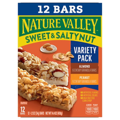 Nature Valley Granola Bars Sweet & Salty Nut Value Pack - 12-1.2 Oz - Image 3