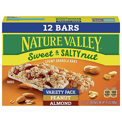 Nature Valley Granola Bars Sweet & Salty Nut Value Pack - 12-1.2 Oz - Image 1