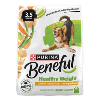 Purina Beneful Healthy Weight Chicken Dry Dog Food - 3.5 Lbs - Image 1