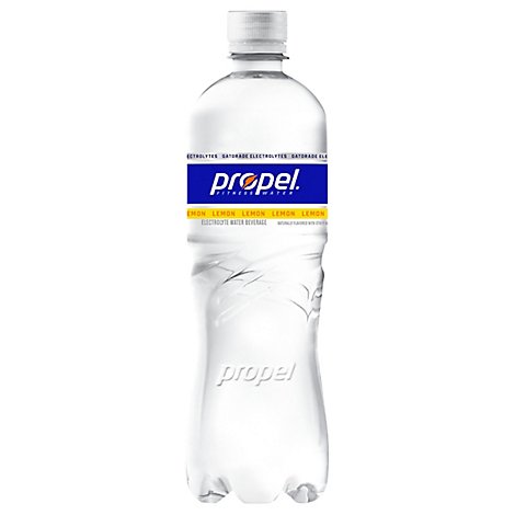 Propel Water Beverage With Electrolytes Lemon - 24 Fl. Oz.