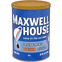 Maxwell House Medium Roast Original Roast Ground Coffee Canister - 11.5 Oz - Image 3