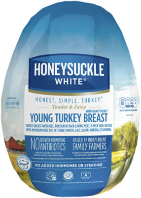 Frozen turkey discount breast bone in