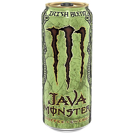 Monster Energy Java Irish Blend Coffee + Energy Drink - 15 Fl. Oz. - Image 1