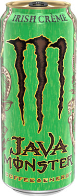 Monster Energy Java Monster Coffee + Energy Drink Irish ...