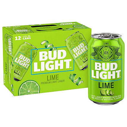 Bud Light Lime Beer In Cans - 12-12 Fl. Oz. - Image 1