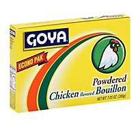 Goya Bouillon Powdered Chicken Flavored Box - 7.05 Oz