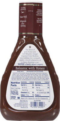 Kens Steak House Dressing Balsamic with Honey - 16 Fl. Oz. - Image 6