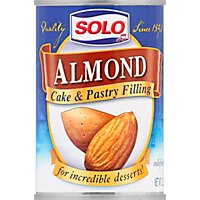 SOLO Cake & Pastry Filling Almond - 12.5 Oz - Image 2