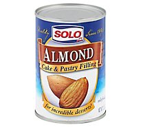 SOLO Cake & Pastry Filling Almond - 12.5 Oz