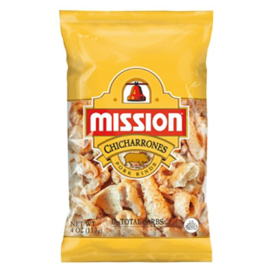 Mission Chicharrones Original - 4 Oz - Image 1