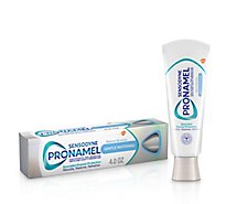 Sensodyne Pro Namel Toothpaste Daily Fluoride For Sensitive Teeth Gentle Whitening - 4 Oz